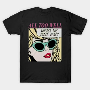 All Too Well Taylor Swift The Eras Tour Shirt, Swiftie Merch T-Shirt, Back And Front Shirt, Swiftie Eras Tour, Taylor Swift Fan, Vintage Gift, TS Tshirt T-Shirt